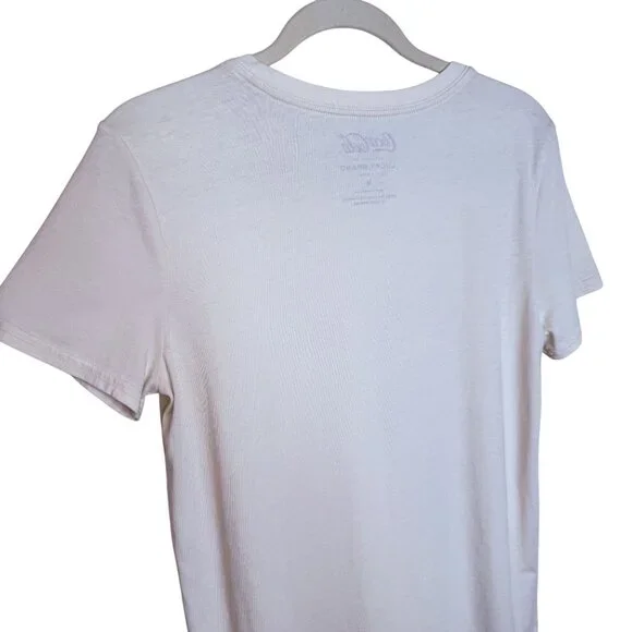 Lucky Brand Cream Coca-Cola Santa Graphic Tee White M - Picture 4 of 8
